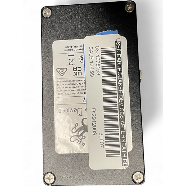 Used EarthQuaker Devices Afterneath Reverb Effect Pedal