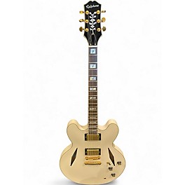 Used Epiphone Sheraton Antique White Hollow Body Electric Guitar