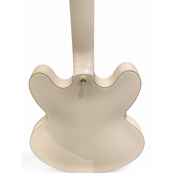 Used Epiphone Sheraton Antique White Hollow Body Electric Guitar