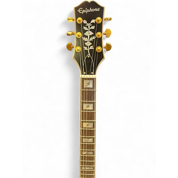 Used Epiphone Sheraton Antique White Hollow Body Electric Guitar