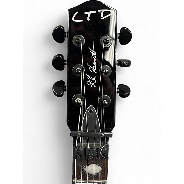 Used ESP LTD KH3 Kirk Hammett Signature Black Solid Body Electric Guitar