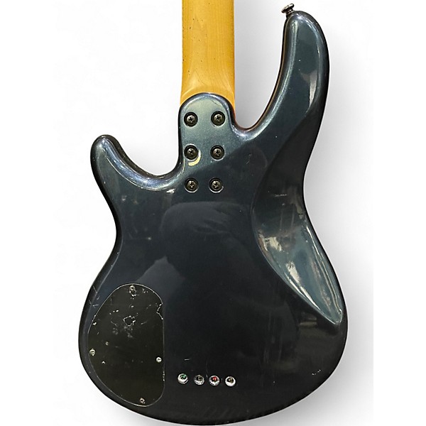 Used Schecter Guitar Research Raiden Deluxe 4 String Blue Electric Bass Guitar