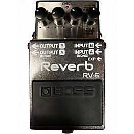 Used BOSS RV6 Digital Reverb Effect Pedal