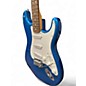 Used Fender Standard Stratocaster Metallic Aqua Marine Solid Body Electric Guitar