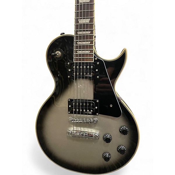 Used Vintage V100SVR Silver Mansion Solid Body Electric Guitar