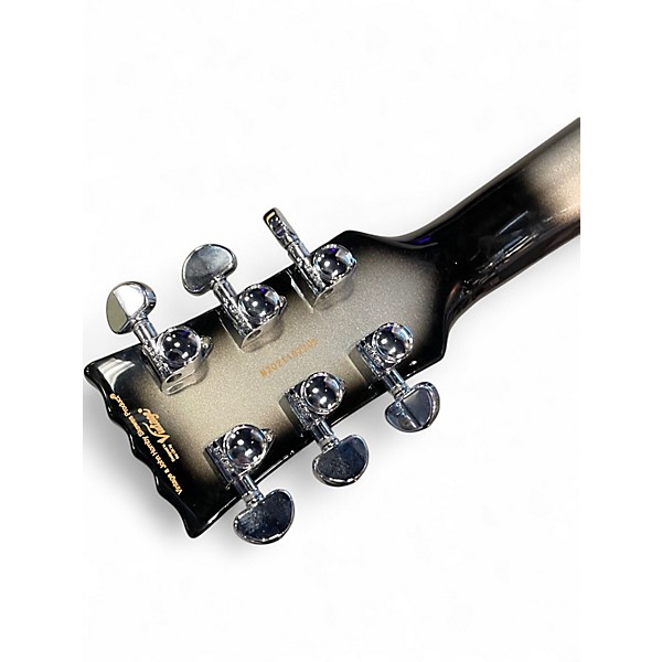 Used Vintage V100SVR Silver Mansion Solid Body Electric Guitar