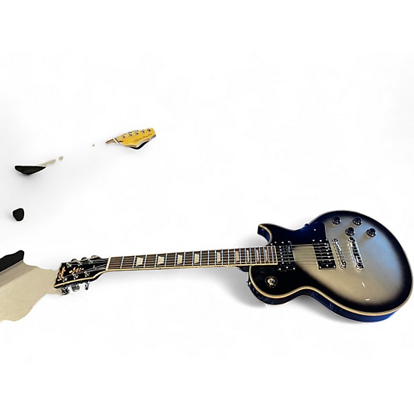 Used Vintage V100SVR Silver Mansion Solid Body Electric Guitar