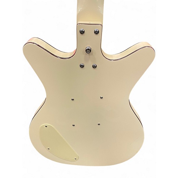Used Danelectro Stock '59 Antique White Solid Body Electric Guitar