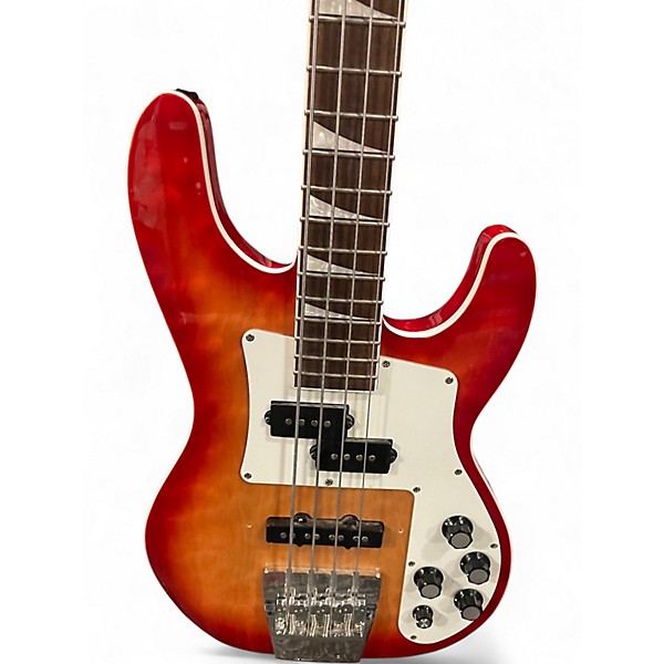 Used Jackson X Series Concert CBXNT 2 Color Sunburst Electric Bass Guitar