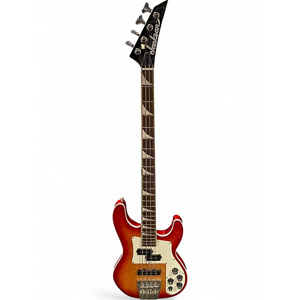 Used Jackson X Series Concert CBXNT 2 Color Sunburst Electric Bass Guitar