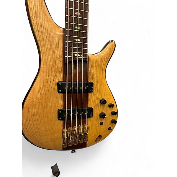 Used Ibanez 1305 Natural Electric Bass Guitar