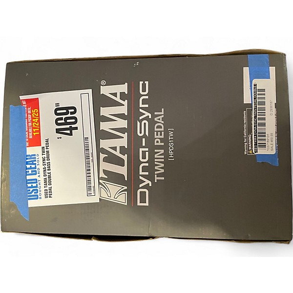 Used TAMA Dyna-Sync Twin Pedal Double Bass Drum Pedal