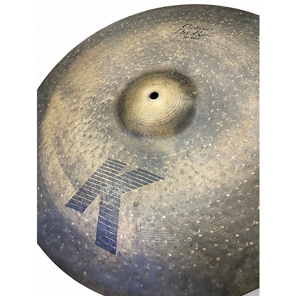 Used Zildjian 20in K Custom Dry Ride Cymbal