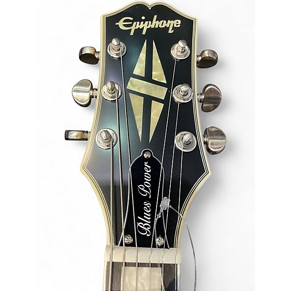 Used Epiphone JARED JAMES NICHOLS GOLD Solid Body Electric Guitar