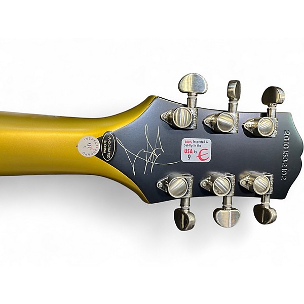 Used Epiphone JARED JAMES NICHOLS GOLD Solid Body Electric Guitar