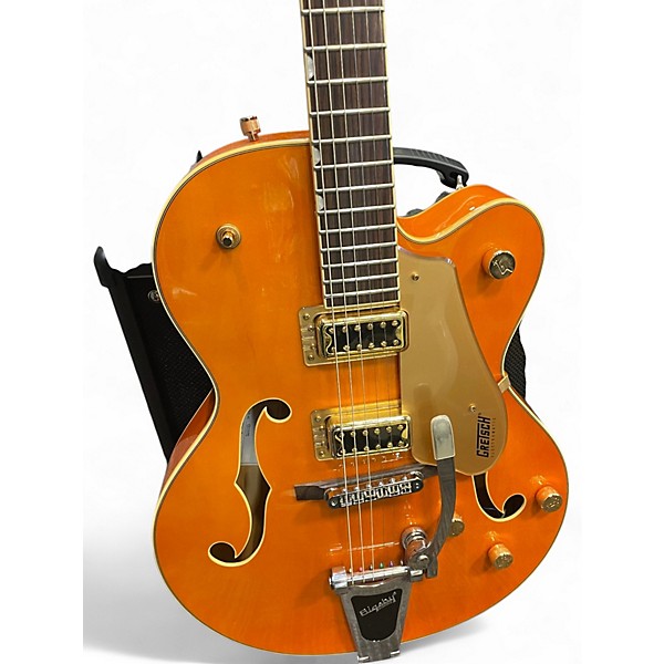 Used Gretsch Guitars G5420T Electromatic Orange Hollow Body Electric Guitar