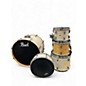 Used Pearl 5 Piece EXR Export Series White Oyster Drum Kit thumbnail