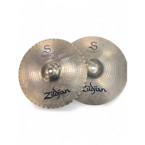 Used Zildjian 14in Mastersound Hi Hat Pair Cymbal