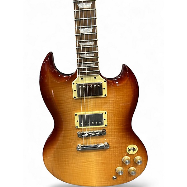 Used Firefly SG CLASSIC NATURAL BURST Solid Body Electric Guitar