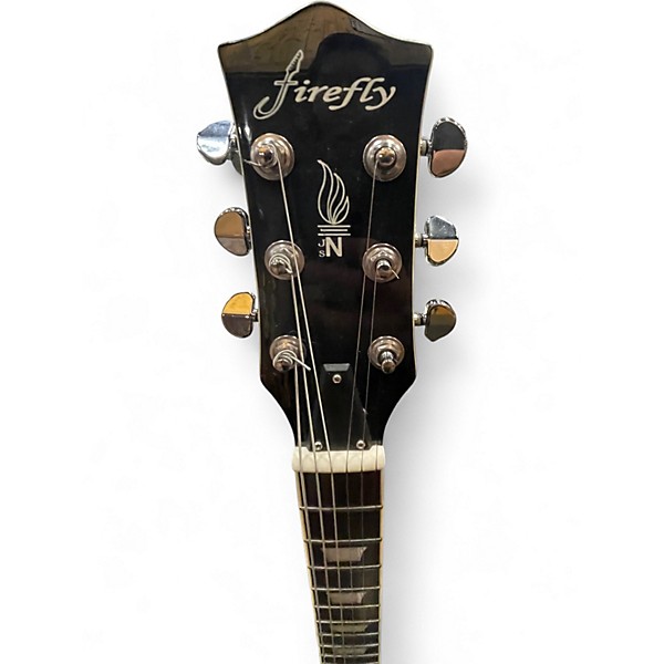 Used Firefly jsn hollowbody green Hollow Body Electric Guitar