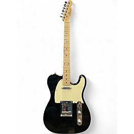 Used Starcaster by Fender Telecaster Black Solid Body Electric Guitar