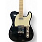 Used Starcaster by Fender Telecaster Black Solid Body Electric Guitar