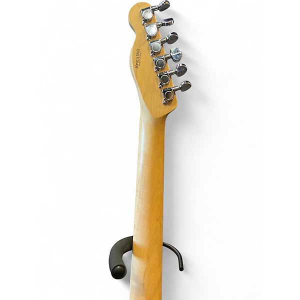 Used Starcaster by Fender Telecaster Black Solid Body Electric Guitar