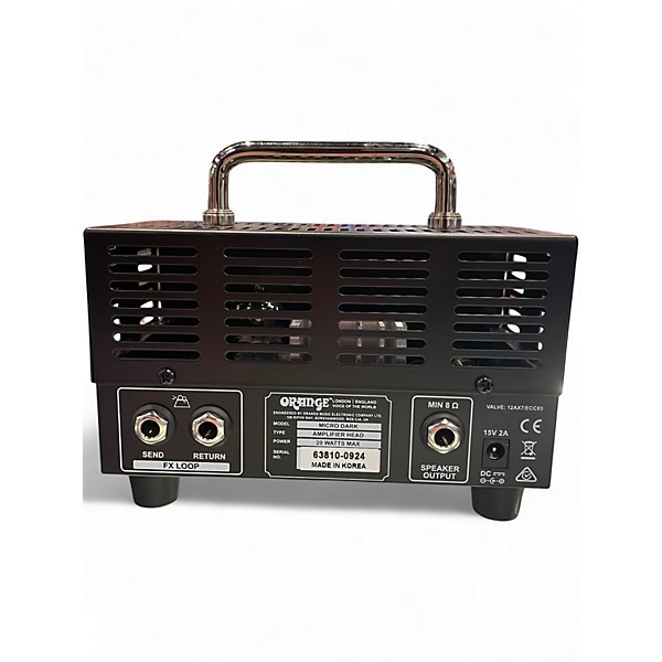 Used Orange Amplifiers Micro Dark 20W Tube Guitar Amp Head