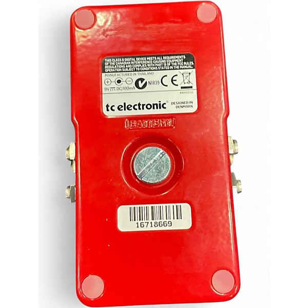 Used Voodoo Lab Sparkle Drive Effect Pedal