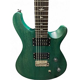 Used PRS SE CE24 STANDARD SATIN GREEN Solid Body Electric Guitar