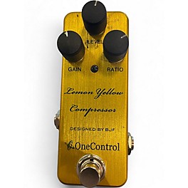 Used One Control LEMON YELLOW Effect Pedal