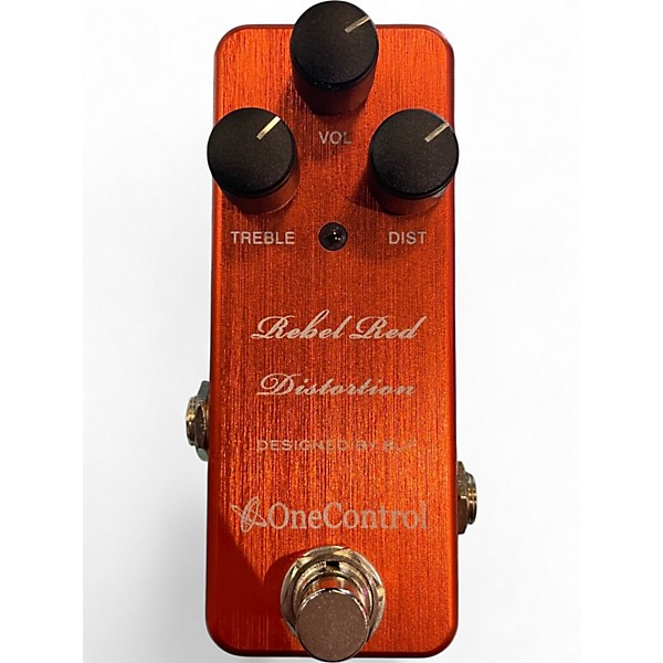 Used One Control REBEL RED Effect Pedal