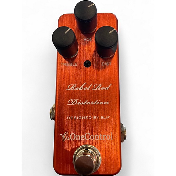 Used One Control REBEL RED Effect Pedal