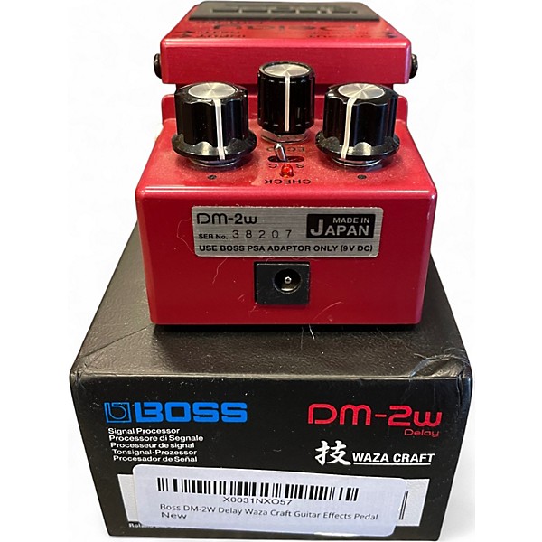 Used BOSS DM2W Delay Waza Craft Effect Pedal