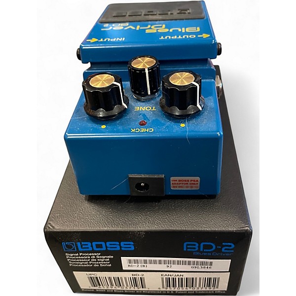 Used BOSS BD2 Blues Driver Effect Pedal