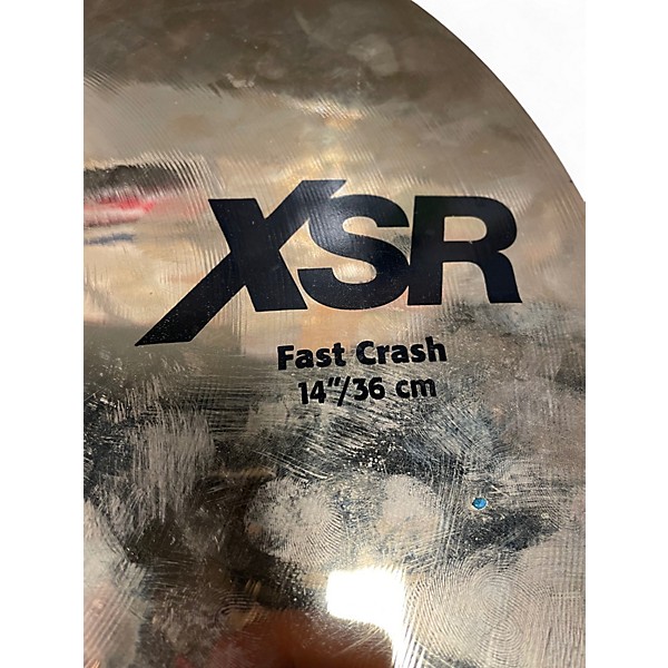 Used SABIAN 14in XSR FAST CRASH Cymbal