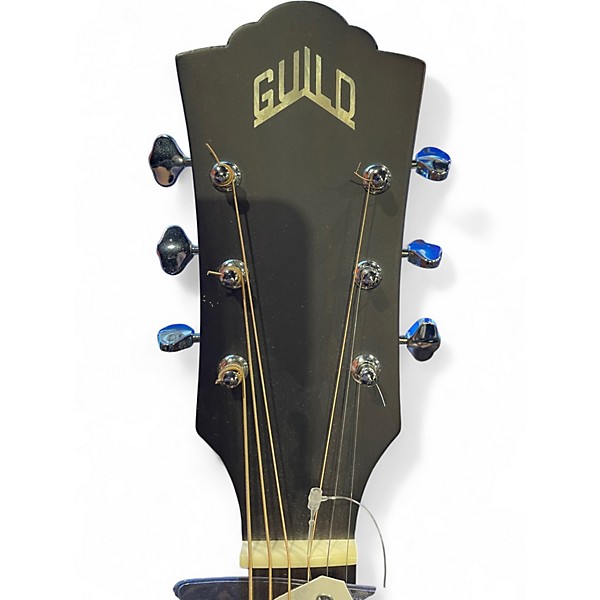 Used Guild D240CE Natural Acoustic Electric Guitar
