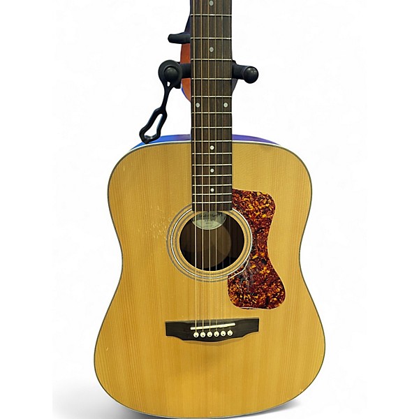 Used Guild D240CE Natural Acoustic Electric Guitar