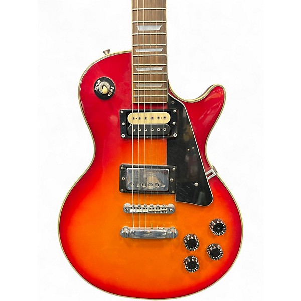 Used Harmony H90 2 Tone Sunburst Solid Body Electric Guitar