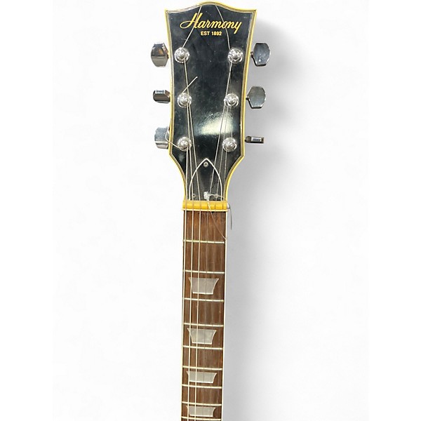 Used Harmony H90 2 Tone Sunburst Solid Body Electric Guitar