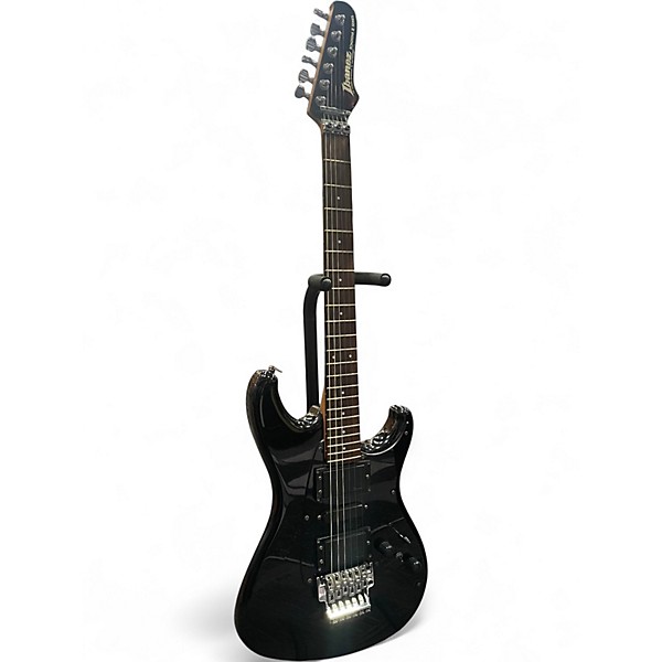 Vintage 1984 Ibanez Roadstar RG450 Black Solid Body Electric Guitar