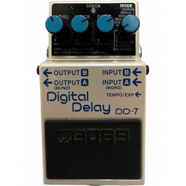 Used BOSS DD7 Digital Delay Effect Pedal