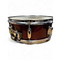 Used Premier 14in CABRIA SNARE DRUM Trans Red Drum