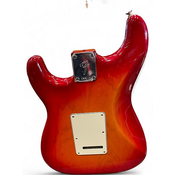 Used Fender Player II Stratocaster chambered ash Cherry Burst Solid Body Electric Guitar