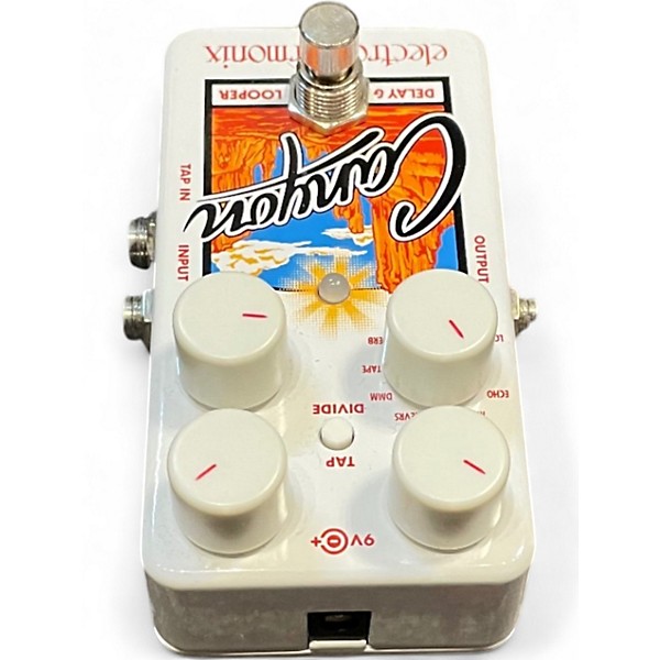 Used Electro-Harmonix Canyon Delay and Looper Effect Pedal