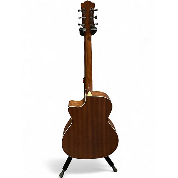 Used Luna ART V VINTAGE DISTRESSED VINTAGE BROWNBURST Acoustic Electric Guitar