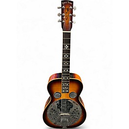 Used Gold Tone PBS-D Deluxe Paul Beard Signature Square Neck Resonator Sunburst Resonator Guitar