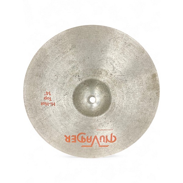 Used NuVader 14in HiHat Pair Cymbal
