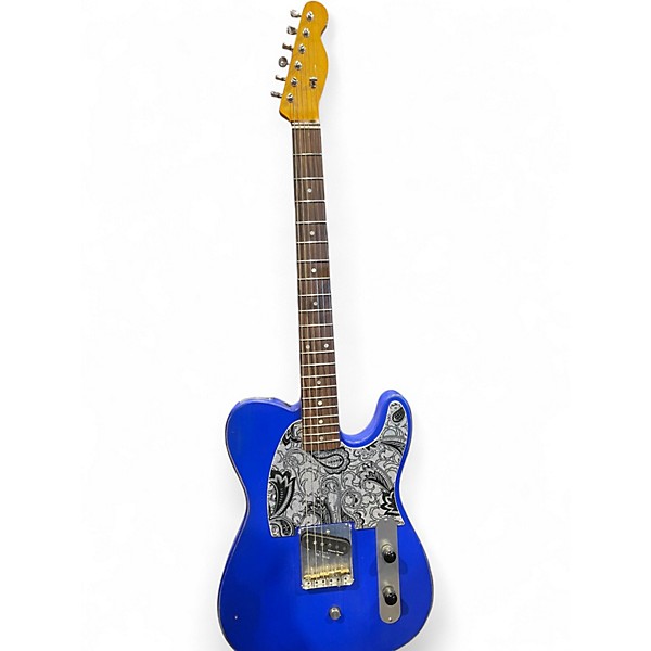 Used Partscaster B BENDER TELECASTER RELIC BLUE Solid Body Electric Guitar