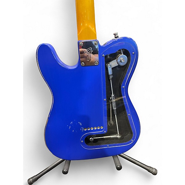 Used Partscaster B BENDER TELECASTER RELIC BLUE Solid Body Electric Guitar